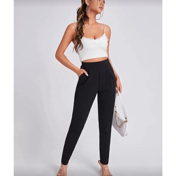 Women's Dressy Black Pants - Picture 2 of 4